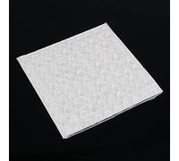100PCS Adhésif Silicone Pieds Pare-chocs Demi-Cercle Transparent Pieds En Caoutchouc Transparent Armoire Portes Tiroirs Meubles Pare-chocs Tampons Insonorisant Tampons Tampons 8x2.5mm