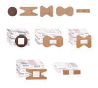 100pcs Adhésif Spot Bandage, 5 Formes Flexible Adhésif Tissu Respirant Bandage Formes Spéciales Protection Plaie Cache Taches Peau pour Visage Nez Mains Petites Incisions