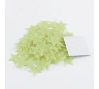 100pcs Autocollants Muraux 3D Phosphorescents étoiles, étoiles Brillantes pour Plafond, Autocollants Muraux étoiles pour Enfants Filles Garçons Chambre Chambre Décoration