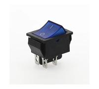 100pcs/bag KCD4-202 rocker switch power switch 4Pin with light 31x25mm 20A 125VAC 16A 250VAC NWPNLXEA(Blau)