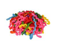 100pcs ballons en latex en spirale longue décorations de fête torsadées pour la célébration de l'anniversaire de mariage
