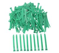 100pcs Bandes de Jambes de Poulet Réglables - Anneaux D'identification de Volaille Numérotés pour les Canards, les Oies et les Poules, les étiquettes sans Fade (Vert)