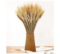 100pcs Blé Seche Naturel épi de Blé Décoration Bouquet epi de Blé Fleurs Sechees Naturelles Fleurs Séchées Bouquet pour CheminéE Cuisine Table Couronne de NoëL, 40cm