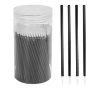 100pcs Brosse à doublure oculaire jetable, ABS Portable Makeup Applicateurs applicateurs Lash Tools Brosse des cils pour la maison