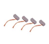 100pcs Brosses de carbone Pièces de remplacement Brosse en graphite électrique pour le moteur de voiture J435A 12V / 24V