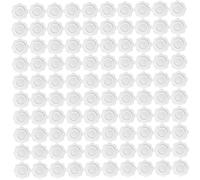 100pcs Castor Huile Pack enveloppe, auto-adhésifs de bouton de ventre navette à l'huile rine jetable, patchs compression très absorbants et respirants pour le corps