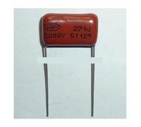 100pcs CBB capacitor 271 2000V 271J 2KV 270pF 0.27nF P15 CBB81 Metallized Polypropylene Film Capacitor