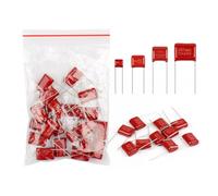 100Pcs CBB Metallized Polypropylene Film Capacitor 10Values x 10Pcs=100Pcs Sample Kit 100V 103J 223J Assortment Kit AUOQKQUT