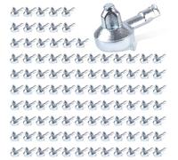 100pcs Chevilles de Support d'Étagère de Rechange, Shelf Pegs en Alliage Zinc pour Étagères Armoires Bibliothèques Pièces Détachées pour La Pièce IKEA 131372 Bibliothèque Billy