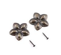 100pcs clous de tapisserie d'ameublement d'époque, goujon décoratif de porte de chaussure de sofa antiques tapisserie d'ameublement en métal de bronze d'étiquettes en métal(23mm)