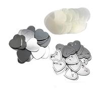 100pcs coeur insigne bouton fabricant 57 * 53mm bouton insigne matière première vier