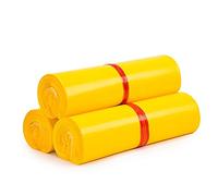 100pcs coloré express nouveaux sacs de courrier auto-adhésif étanche à l'humidité en plastique poly enveloppe cadeau pochettes d'expédition Sacs postaux (Color : Orange, Gift Bag Size :