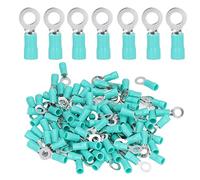 100pcs Connecteurs de sertissage en cuivre à anneau de borne préalable pour AWG12-10 RV 5.5-6 AWG12-10