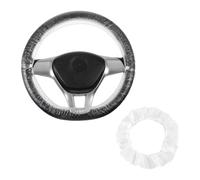 100Pcs Couvre-Volant Jetable pour BYD Atto 3 2022 2023 2024, Protection Plastique Élastique Accessoires Intérieur Véhicule Housse Volant