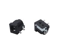 100PCS DC-050 SMD DC-005 5.5X2.1 DC005 5.5 * 2.1mm DC Power Jack Connector 5.5 x 2.1 mm socket DC050 NWPNLXEA