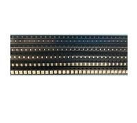 100pcs diode émetteur de lumière LED SMD,0402 BLUE