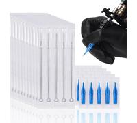 100pcs Disposable Mixed Tattoo Needles 100pcs Assorted Sterilized Tattoo Needles Tips 10pcs Of Each-3rl 5rl 7rl 7rl 3rs 5rs 7rs 9rs 5m1 7m1 3rt 5rt 7rt 9rt 3dt 5dt 7dt 9dt 5ft 7ft