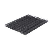 100pcs Double Wire Binding SPI 9/16 I 34 3 Pitch pour les Rapports et les Projets (BLACK)