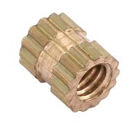 100pcs Écrous Incorporés M2.5 * 3 * 3.5 Insert Fileté En Laiton Pour Assemblage De Plastique Métal