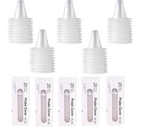 100pcs Embouts Pour Braun Analogique Auriculaires,Capuchons Couvre Filtres De Sonde De Rechange Lentilles De Protection,Pour Thermomètres Numériques