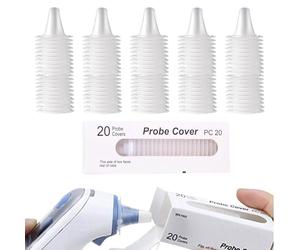 100pcs Embouts Pour Thermomètre Auriculaire Braun,Embout Thermometre Braun,Capuchons De Remplacement Pour Protéger La Lentille Du Filtre De La Sonde, Compatible Avec Différents Types