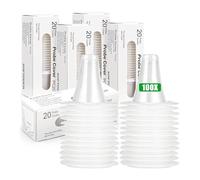 100pcs Embouts pour thermomètre auriculaires, capuchons couvre filtres de sonde de rechange lentilles de Protection
