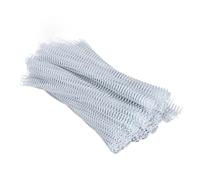 100pcs Épines de liaison en spirale 48 boucles 4: 1 Pitch Single Wire A4 Bobines de liaison de papier 16 mm diamètre 140 Feuilles Capacité pour les fichiers de bureau Documents (Noir) (Blanc)