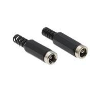 100PCS Female DC Power Jack Plugs Socket Adapter Connector 2.1/2.5mm x 5.5mm For Socket Repairs Tool 5.5 * 2.1mm 5.5 * 2.5mm NWPNLXEA(5.5x2.1mm)