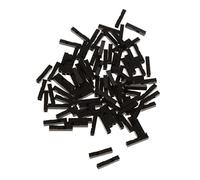 100pcs Fil Cavalier Dupont Tête De Broches De Coque Du Boîtier De Câble - 15x3mm 1P