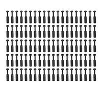 100Pcs Fin Plug Pneumatique Composite Tuyau Connecteur Durable Rapide Connecter Push-dans Tube Raccord 1/4in Tuyau Connecteur
