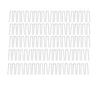 100pcs Garden Paysage Alimentaire U Type Type Terf Pin Ground Ground Lourd Duty Landscape Pincaping for Artificial Grass Lawn Yard PROJETS PROJETS DE LA PROJETS 3X30X150MM