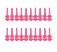 100pcs Golf Tees Plastique Step Down Tees de Golf Château gradué Té Hauteur contrôle 41mm