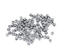 100Pcs Insert de fil, Insert de Fil M2 Helicoil Insertion de Réparation Assortiment Insert en Acier Inoxydable SS304(M2*0.4 * 2D)