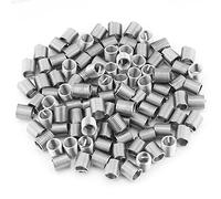 100pcs Inserts Filetés Hélicoïdaux M8x1.25 Inserts 304 Inserts Filetés Hélicoïdaux en Fil Enroulé en Acier Inoxydable