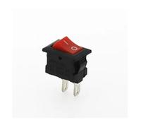 100pcs KCD11-101 3A/250V Small Black 10 * 15mm SPST 2PIN ON/OFF G130 Boat Rocker Switch Car Dashboard Truck NWPNLXEA(Red 100Pcs)
