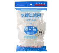 100Pcs Kitchen Sink Strainer Trash Bag Efficient Practical Easy to Use Disposable Sink Strainer Filter Mesh Bag Sink Food Catcher with Drain Net Bags for Garbage Leftovers