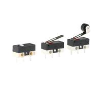 100PCS Limit Switch Button Tact Switch 1A 125V AC 3Pins Microswitch NWPNLXEA(Blau)