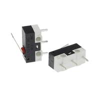 100Pcs Limit Switch Push Button Switch 1A 125V AC Mouse Switch 3Pins Switch