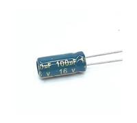 100pcs/lot 100uf16V Low ESR/Impedance high frequency aluminum electrolytic capacitor size 5 * 11 16V 100uf 20% NWPNLXEA