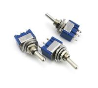 100Pcs/lot Miniature Toggle Switch MTS-102 SPDT 6A 125VAC/3A 250VAC Switch Lever Switch 3 Pin ON/ON NWPNLXEA