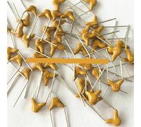 100pcs/lot Multilayer ceramic capacitor 331 50V 330pF 331K P=5.08mm AUOQKQUT