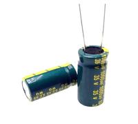 100pcs/lot T36 Low ESR/Impedance high frequency 35v 1000UF aluminum electrolytic capacitor size 10 * 20 1000UF35V 35V1000uf 20% AUOQKQUT
