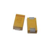100PCS/Lot Tantalum capacitor Patch Yellow 25V/10UF volume D-type 7343 10UF/25V silk screen 106 NWPNLXEA