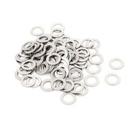 100pcs M6x10mmx0.5mm métrique acier inoxydable rond plat Rondelle Vis