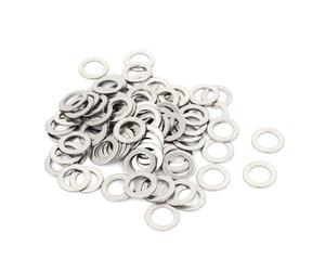 100pcs M6x10mmx0.5mm métrique acier inoxydable rond plat Rondelle Vis