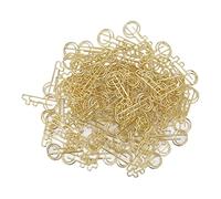 100pcs mignon en forme de journal en forme de traper mini minibracs portable clip de bureau à domicile Classification des documents de bureau