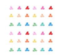 100pcs mini-fleur de fleur Clip de cheveux mignon accessoires de cheveux de poignée forte petite petite griffe de cheveux minuscule pour une utilisation quotidienne avec des