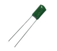 100pcs Mylar Film Capacitor 100V 2A152J 1500NF 1.5nF 2A152 5% Polyester Film capacitor