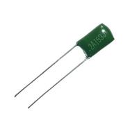 100pcs Mylar Film Capacitor 100V 2A153J 0.015uF 15nF 2A153 5% Polyester Film capacitor