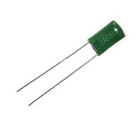 100pcs Mylar Film Capacitor 100V 2A681J 680pF 0.68nF 2A681 5% Polyester Film capacitor